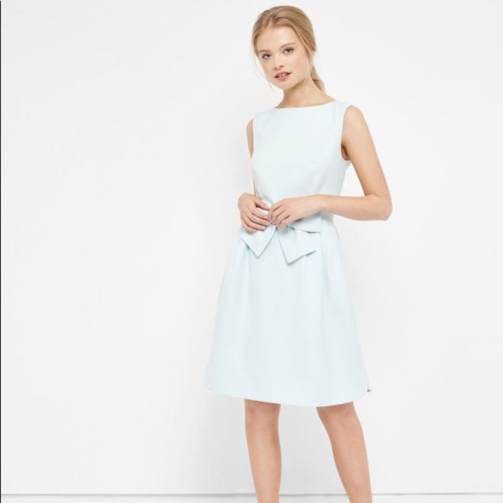 Sea green ted baker dress